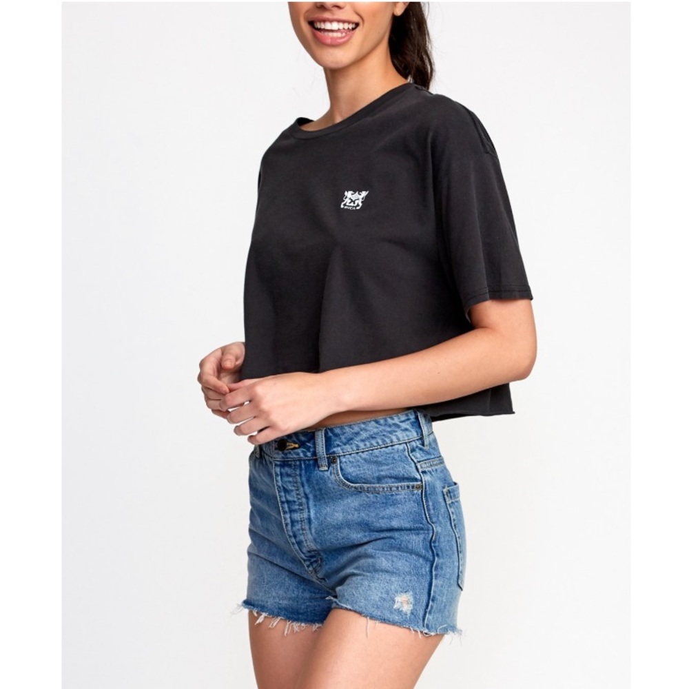🔥🔥RVCA - BOXY CREST TEE🔥🔥 - Picture 4 of 8